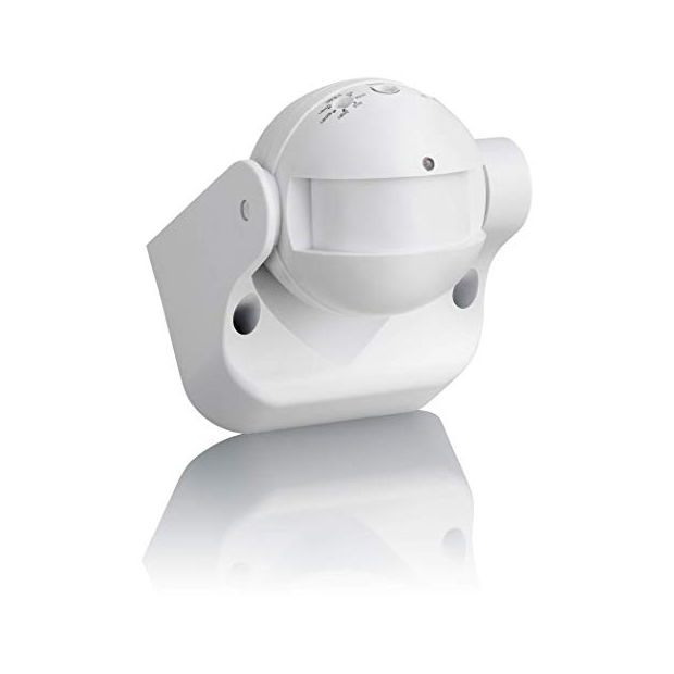 LED Adecuado Montaje en Pared HF Sensor Interior programable Sebson® Detector de Movimiento empotrable Alcance 15m / 180°